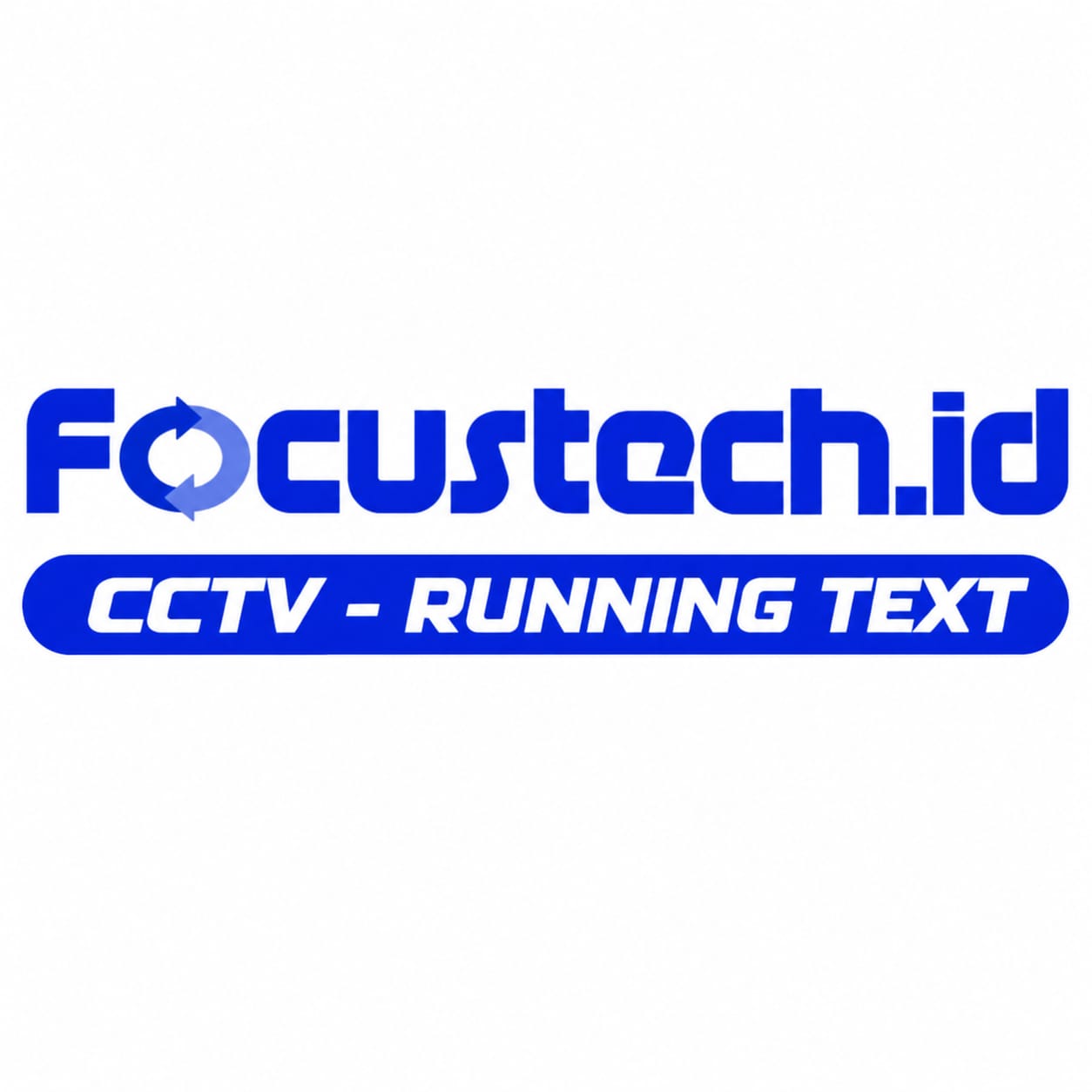 FOCUS TECH CCTV Running Text